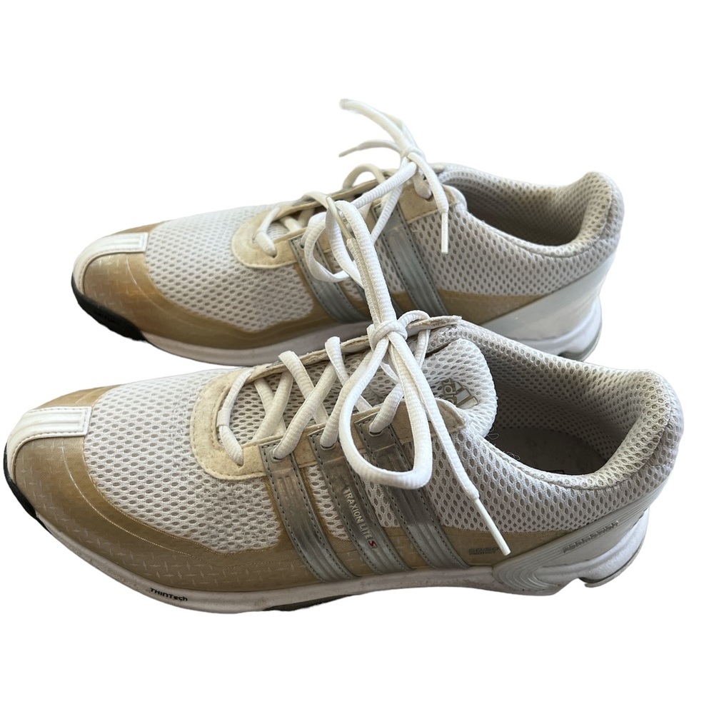 Adidas Traxion Lite S Women’s Golf Shoes White Waterproof 673620